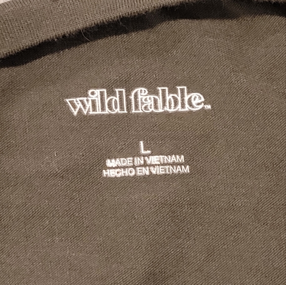 Cropped green Wild fable tee - Picture 3 of 3